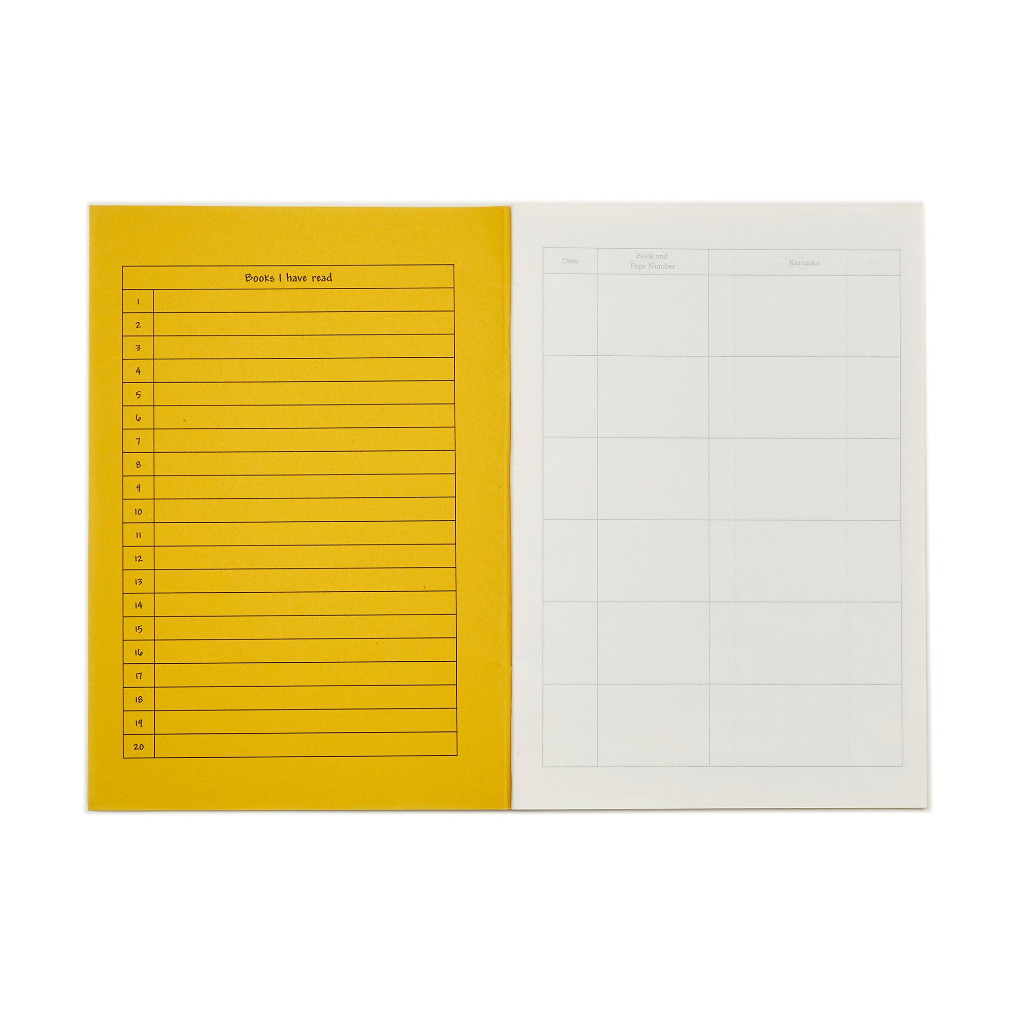 Rhino A5 Reading Record Book 40 Page Yellow (Pack 25) - SDRR5-6 - Image 2