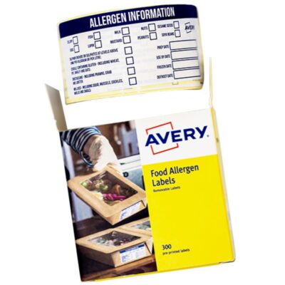 Avery Food Traceability Labels 98x40mm (Pack 300) – ETIHACCP.UK