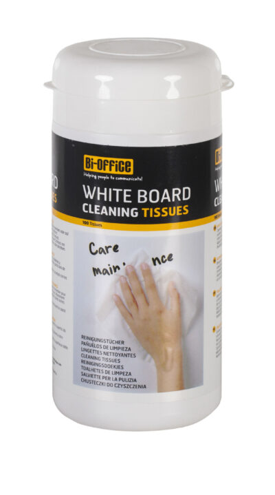 Bi-Office Whiteboard Cleaning Tissues (Pack 100) – BC02