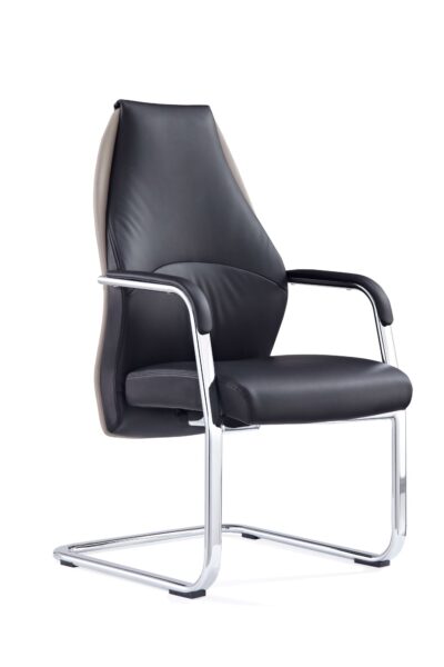Mien Black and Mink Cantilever Chair BR000212