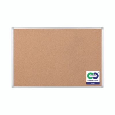 Bi-Office Earth-It Cork Noticeboard Aluminium Frame 1800x900mm – CA071790
