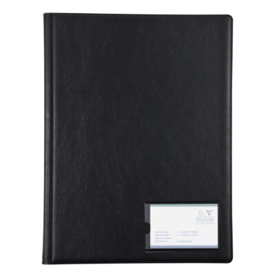 Guildhall A4 Display Book 12 Pocket Black – CDB12Z