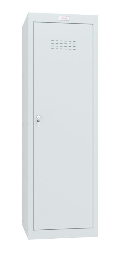 Phoenix CL Series Size 4 Cube Locker in Light Grey with Key Lock CL1244GGK