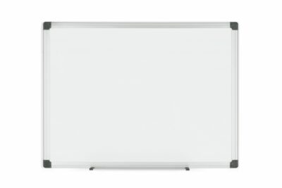 Bi-Office Maya Magnetic Enamel Whiteboard Aluminium Frame 600x450mm - CR0401170