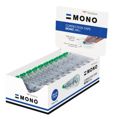 Tombow MONO Air Correction Tape Roller 4.2mmx10m White (Pack 15 + 5) – CT-CA4-20