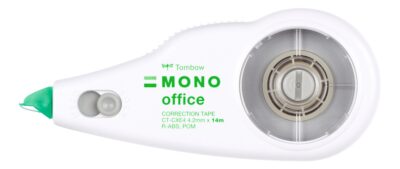 Tombow MONO Office CXE4 Refillable Correction Tape Roller 4.2mmx14m White – CT-CXE4