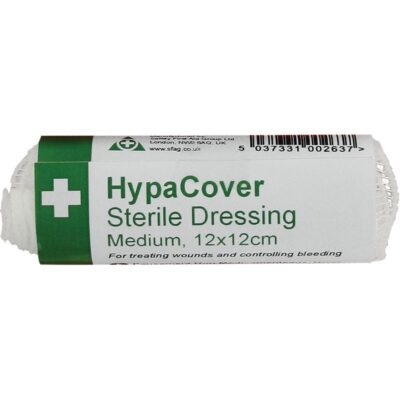 HypaCover Sterile Dressing Medium 12cm x 12cm (Pack 6) – D7631PK6