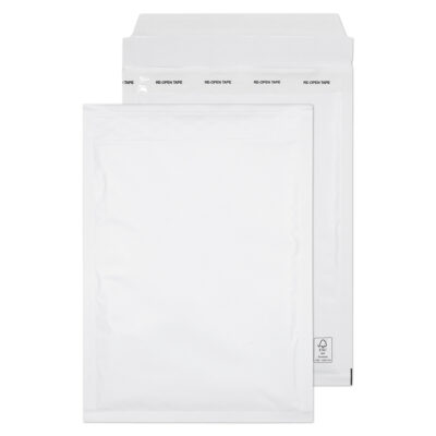 Blake Purely Packaging Padded Bubble Pocket Envelope C5+ 260x180mm Peel and Seal 90gsm White (Pack 100) - D/1