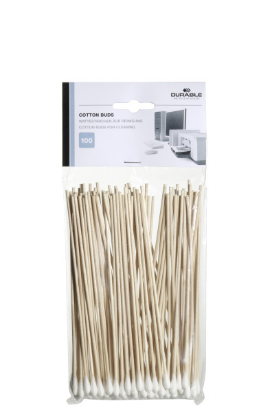 Durable Cotton Cleaning Buds Extra Long (Pack 100) 578902