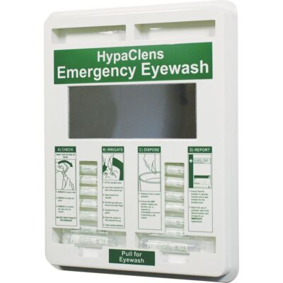 HypaClens Emergency 20ml Eyewash Dispenser including 25 Pods - E498