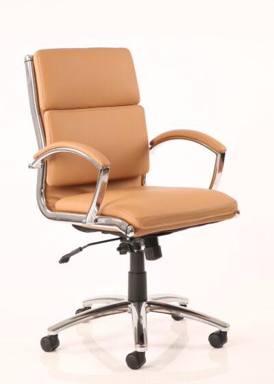 Classic Executive Chair Medium Back Tan EX000011