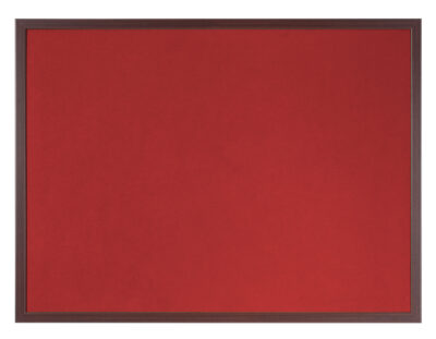 Bi-Office Earth-It Red Felt Noticeboard Cherry Wood Frame 1200x900mm – FB1446653
