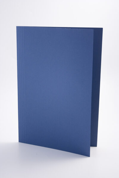Guildhall Square Cut Folder Manilla Foolscap 250gsm Blue (Pack 100) - FS250-BLUZ