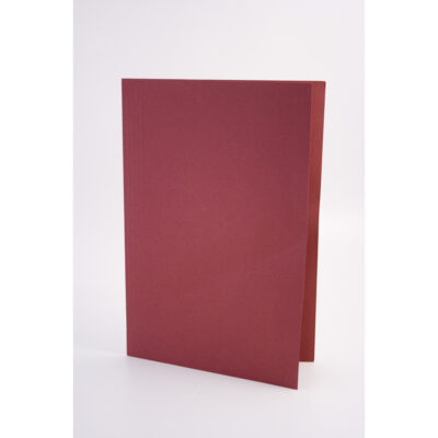 Guildhall Square Cut Folders Manilla Foolscap 315gsm Red (Pack 100) – FS315-REDZ