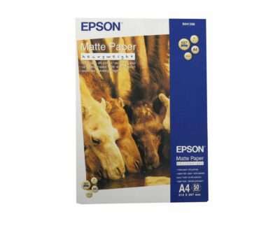 Epson A4 Matte Heavyweight Paper 50 Sheets – C13S041256