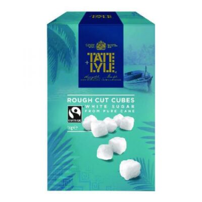 Tate & Lyle Rough-Cut White Sugar Cubes (Pack 1kg) – A03902
