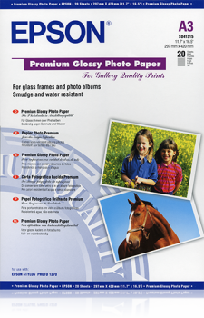Epson A3 Glossy Photo Paper 20 Sheets – C13S041315