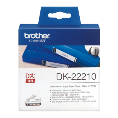 Brother Continuous Paper Roll 29mm x 30m - DK22210