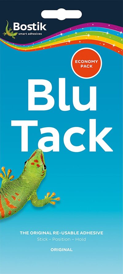 Bostik Blu Tack Economy Pack Blue 110g (Pack 12) – 30590110
