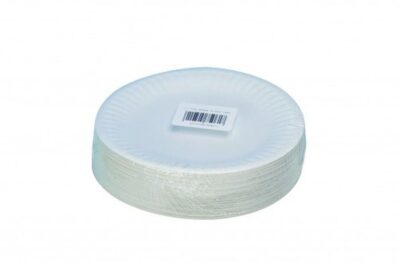 ValueX Paper Plates 7 inch White (Pack 100) - 511040
