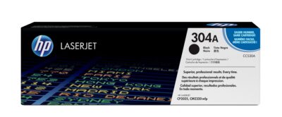 HP 304A Black Standard Capacity Toner 3.5K pages for HP Color LaserJet CM2320/CP2025 - CC530A