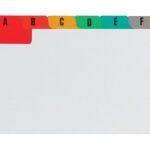 Card Index Dividers