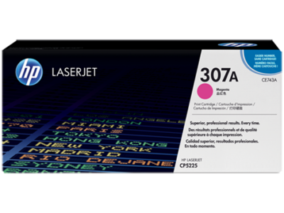 HP 307A Magenta Standard Capacity Toner 7.3K pages for HP Color LaserJet CP5225 - CE743A