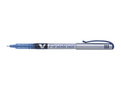 Pilot V Sign Liquid Ink Pen 2mm Tip 0.6mm Line Blue (Pack 12) - 301101203