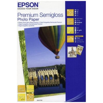 Epson Semi Glossy Photo Paper 10 x 15cm 50 Sheets – C13S041765