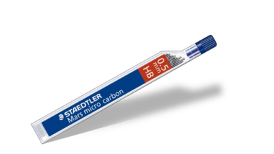 Staedtler Mars Micro Pencil Lead Refill HB 0.5mm Lead 12 Leads Per Tube (Pack 12) - 25005-HB