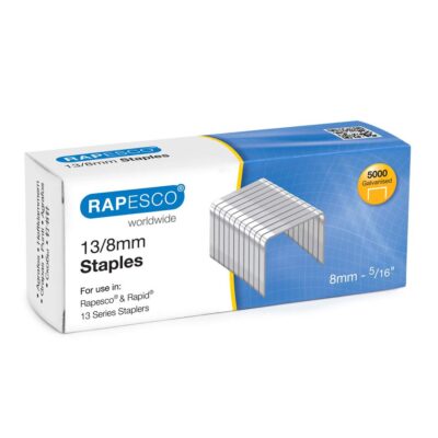 Rapesco 13/8mm Galvanised Staples (Pack 5000) – S13080Z3