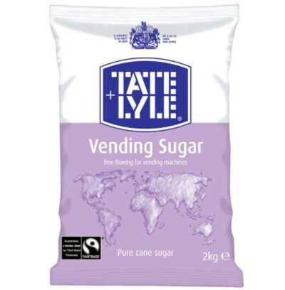 Tate & Lyle Vending Sugar 2Kg Bag For Dispensing Machines – 410340
