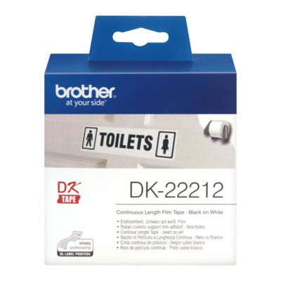 Brother White Film Roll 62mm x 15m - DK22212