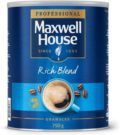 Maxwell House Instant Coffee Granules 750g (Single Tin) - 4032034
