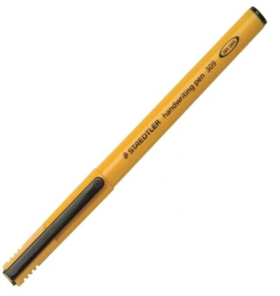 Staedtler Handwriting Pen 0.6mm Line Black (Pack 10) – 309-9