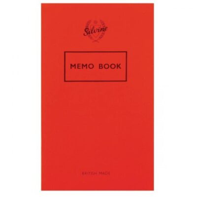Silvine 158x99mm Memo Book Ruled 72 Pages (Pack 24) - 042F