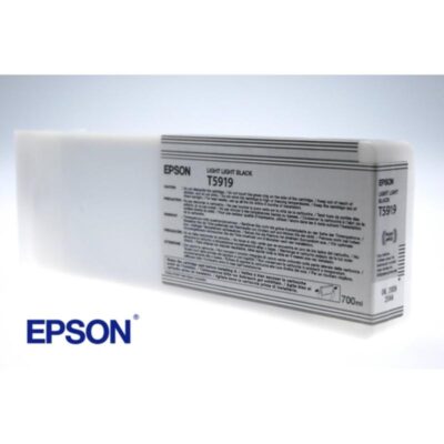 Epson C13T591900 11880 Light Black UltraChrome K3VM 700ml Ink Cartridge