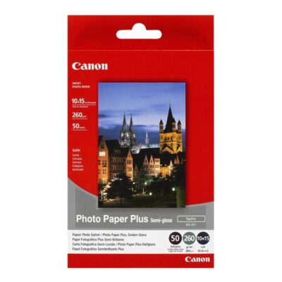 Canon SG-201 Semi Glossy Photo Paper 10 x 15cm 50 Sheets – 1686B015