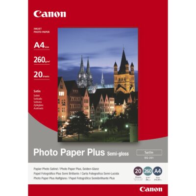 Canon SG-201 A4 Semi Glossy Photo Paper 20 Sheets – 1686B021
