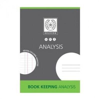 Silvine A4 Book Keeping Analysis Pad 7 Cash Columns 32 Pages (Pack 6) – SJA4A