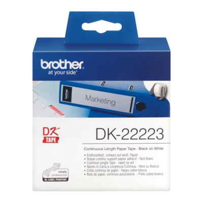 Brother Continuous Paper Roll 55mm x 30m - DK22223
