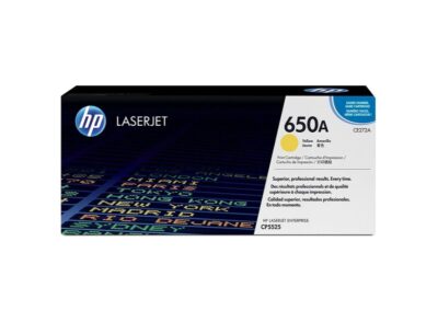 HP 650A Yellow Standard Capacity Toner 15K pages for HP Color LaserJet Enterprise M750/CP5525 - CE272A