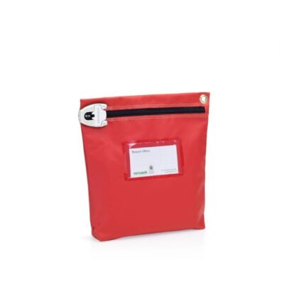 Versapak Secure Cash Bag Medium 267 x 267 x 50mm Red – CCB1-RDS