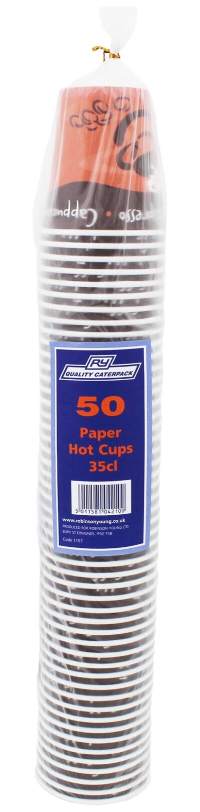 Caterpack Hot Drink Paper Cup 12oz (Pack 50) – RY01157