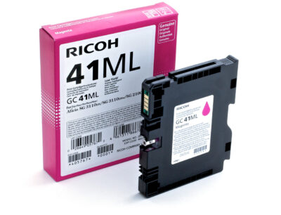 Ricoh GC41ML Magenta Standard Capacity Gel Ink Cartridge 600 pages – 405767