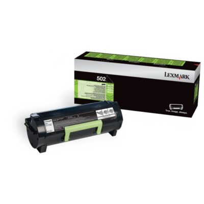 Lexmark 502 Black Toner Cartridge 1.5K pages - 50F2000