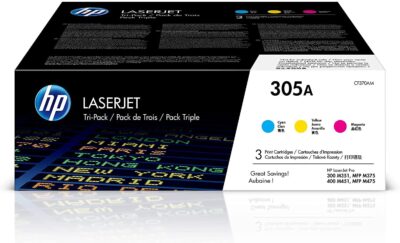 HP 305A Multipack Standard Capacity Toner 3x 2.6K pages for HP LaserJet Pro M351/M375/M451/M475 - CF370AM