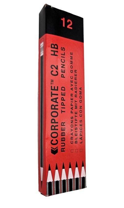 ValueX HB Pencil Rubber Tip Red Barrel (Pack 12) – 785100