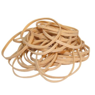 ValueX Rubber Elastic Band No 16 1.5mmx60mm 454g Natural - 25501