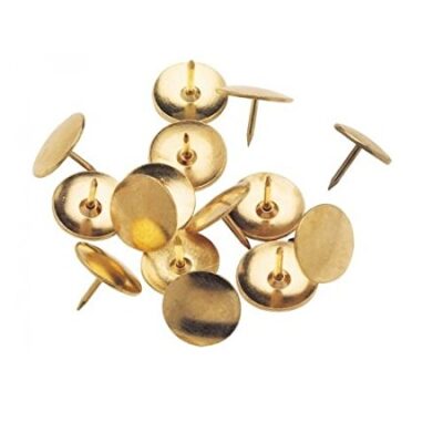 ValueX Drawing Pin 9.5mm Brass (Pack 10 x 150) – 26251